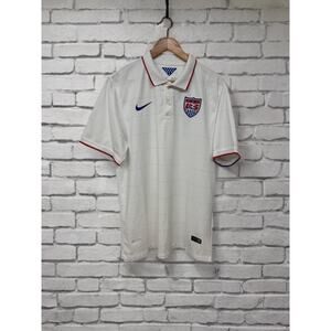Nike dri fit USA Soccer Futbol Jersey Size XL Home 2014
